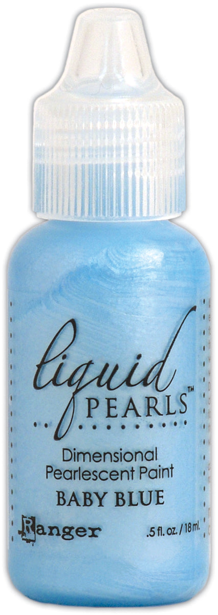 Liquid Pearls Dimensional Pearlescent Paint .5oz-White Opal