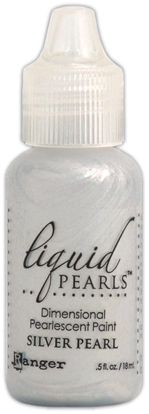 Liquid Pearls Dimensional Pearlescent Paint .5oz-White Opal