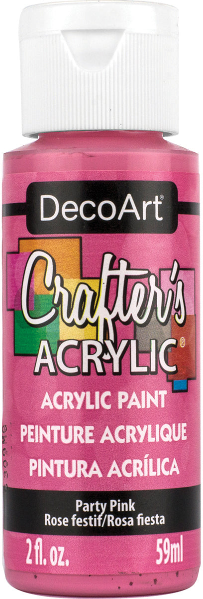 DecoArt Crafter's Acrylic All-Purpose Paint 2oz-White