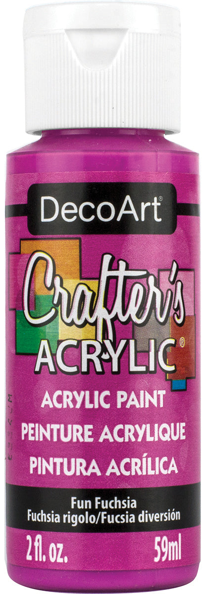 DecoArt Crafter's Acrylic All-Purpose Paint 2oz-White