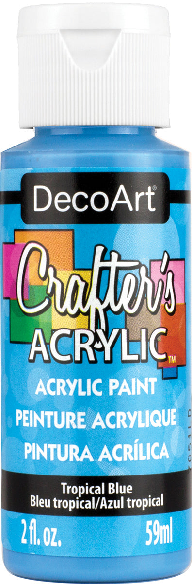 DecoArt Crafter's Acrylic All-Purpose Paint 2oz-White