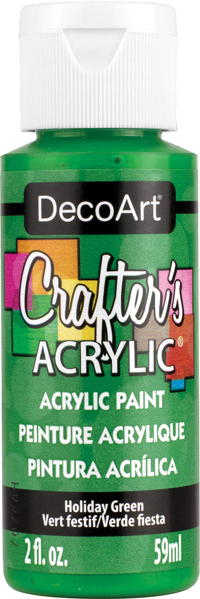 DecoArt Crafter's Acrylic All-Purpose Paint 2oz-White