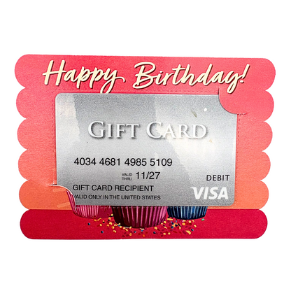 Birthday Gift Card Holders (4 ct.)