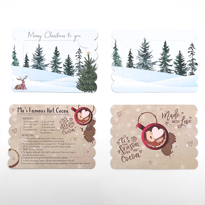 Hot Cocoa Gift Card Holders (4 ct.)