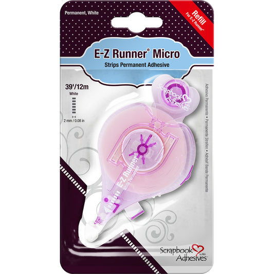 Scrapbook Adhesives E-Z Runner Micro Adhesive Refill-Permanent, .08"X39'