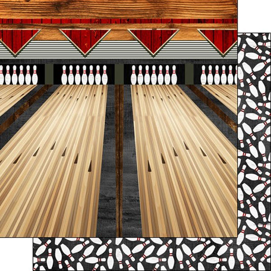 Bowling on Wood DS Paper