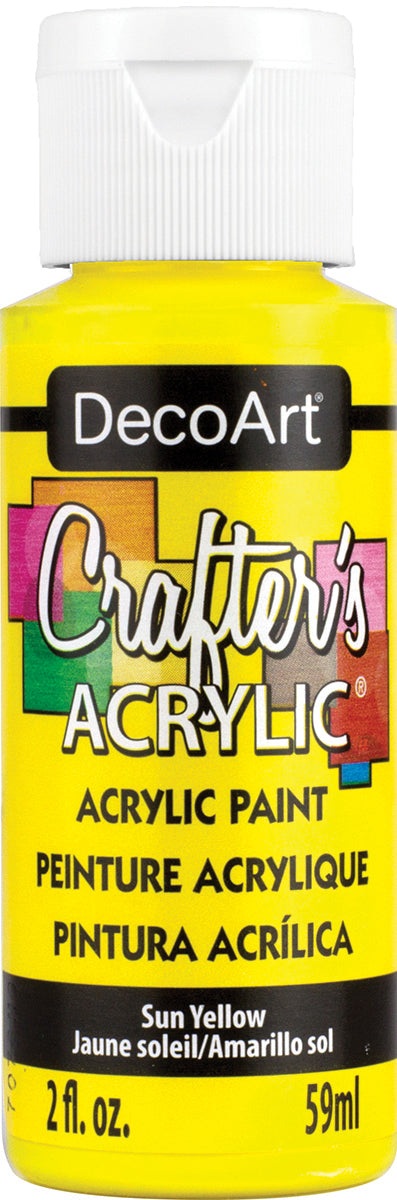 DecoArt Crafter's Acrylic All-Purpose Paint 2oz-White