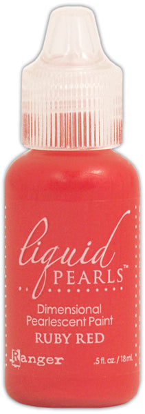 Liquid Pearls Dimensional Pearlescent Paint .5oz-White Opal