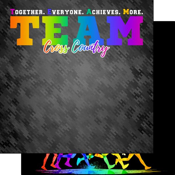 Cross Country Neon double-sided Paper (12 x 12)