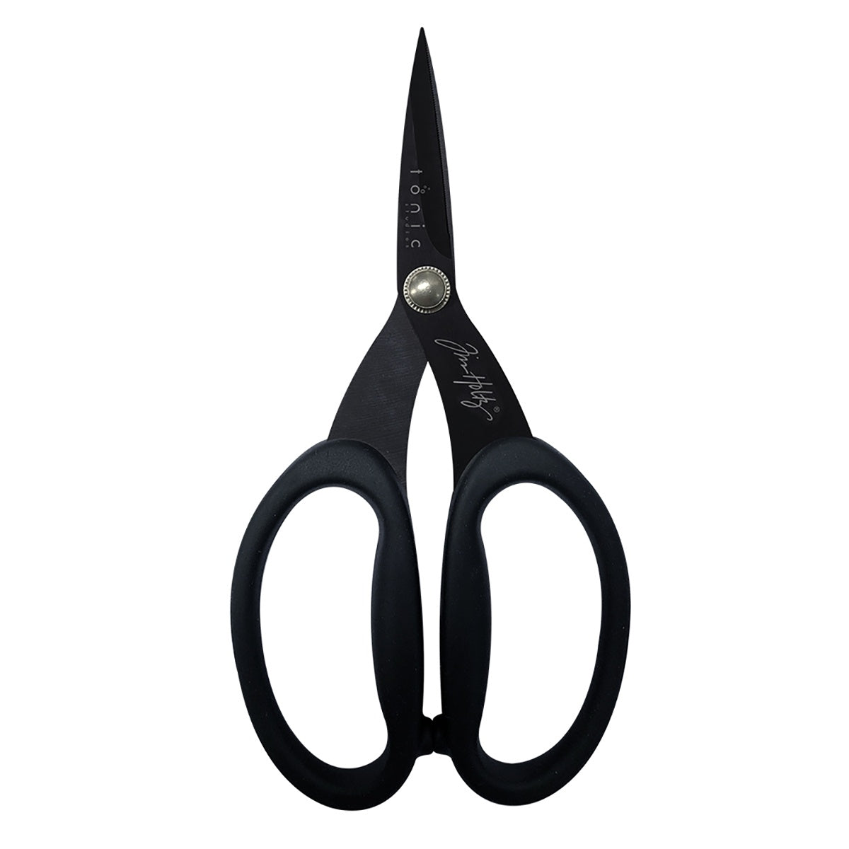 Tim Holtz Non-Stick Titanium Micro Serrated Scissors 7"-