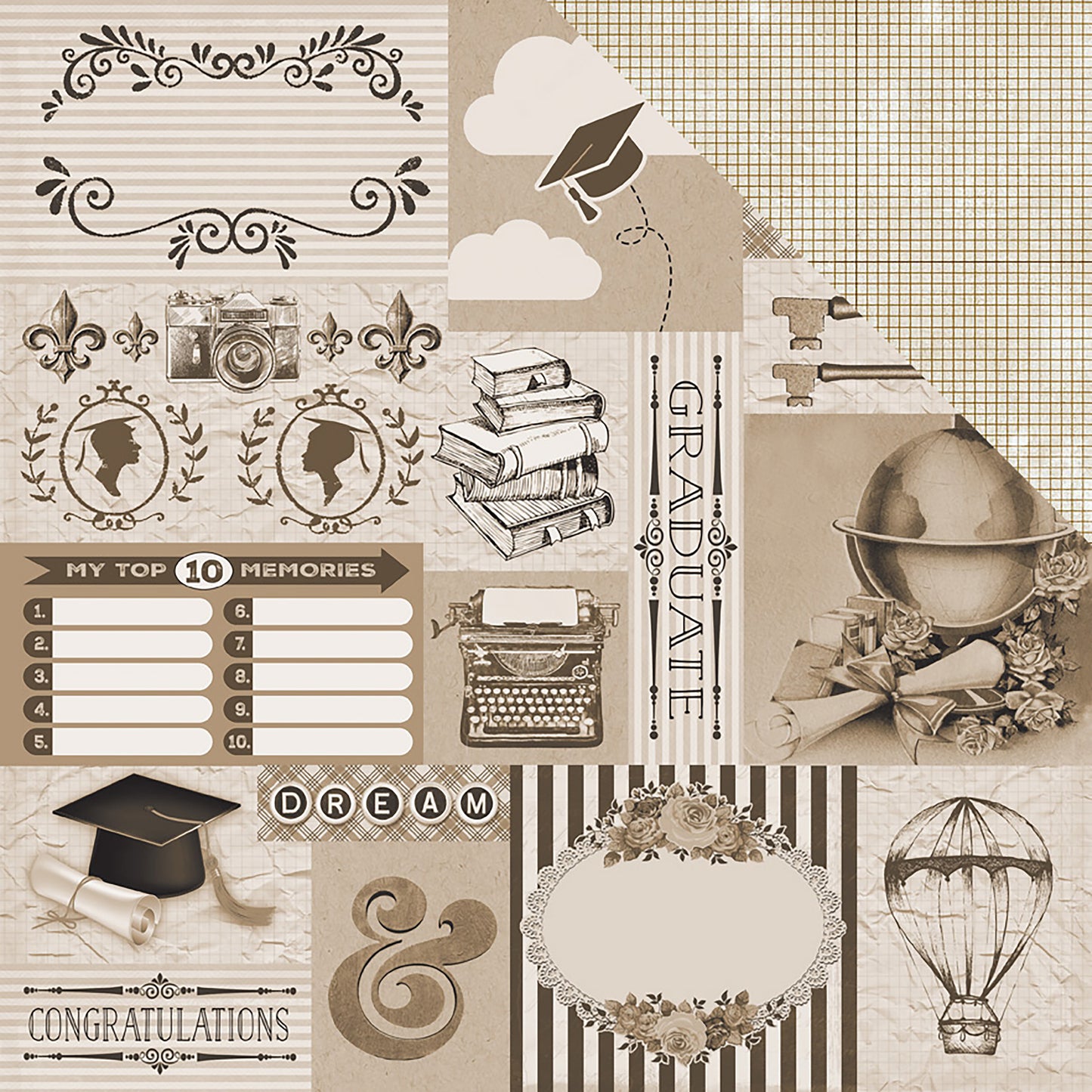 Accolade Double-Sided Cardstock 12"X12"- Select Style