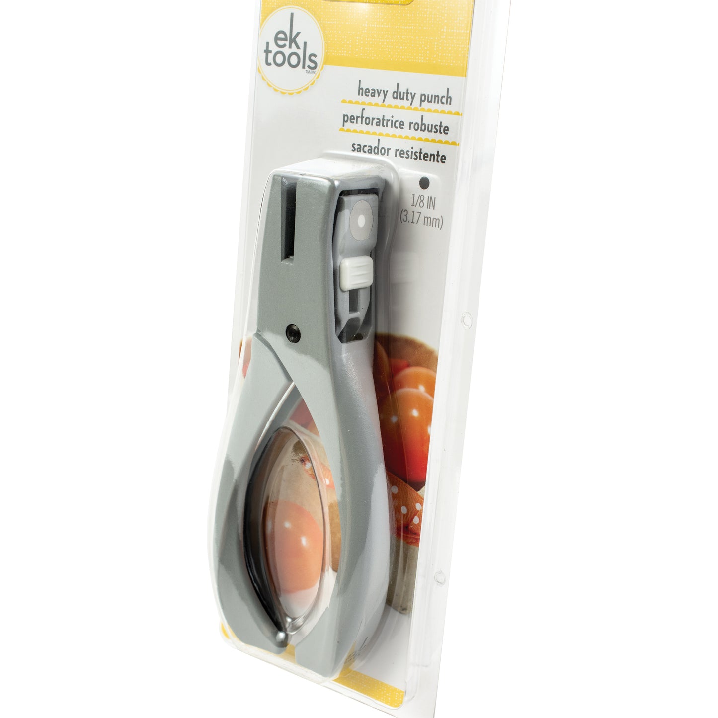 EK Heavy-Duty Hand Punch-Circle, .125"