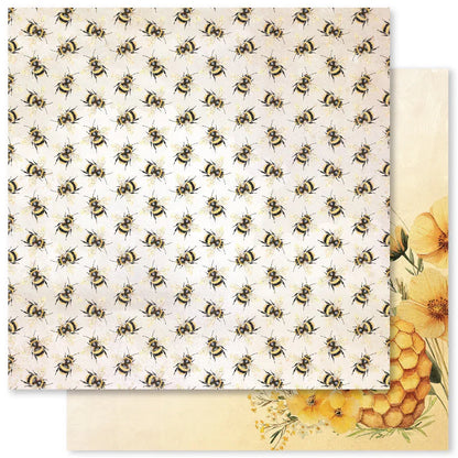 Paper Rose - Bees & Butterflies Basics 6 x 6 Paper Collection