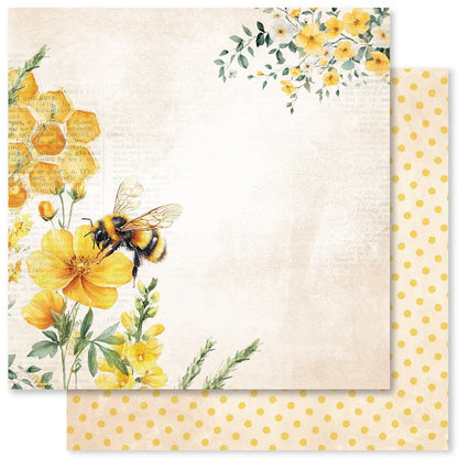 Paper Rose - Bees & Butterflies Basics 6 x 6 Paper Collection
