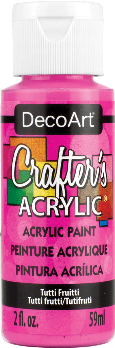 DecoArt Crafter's Acrylic All-Purpose Paint 2oz-White