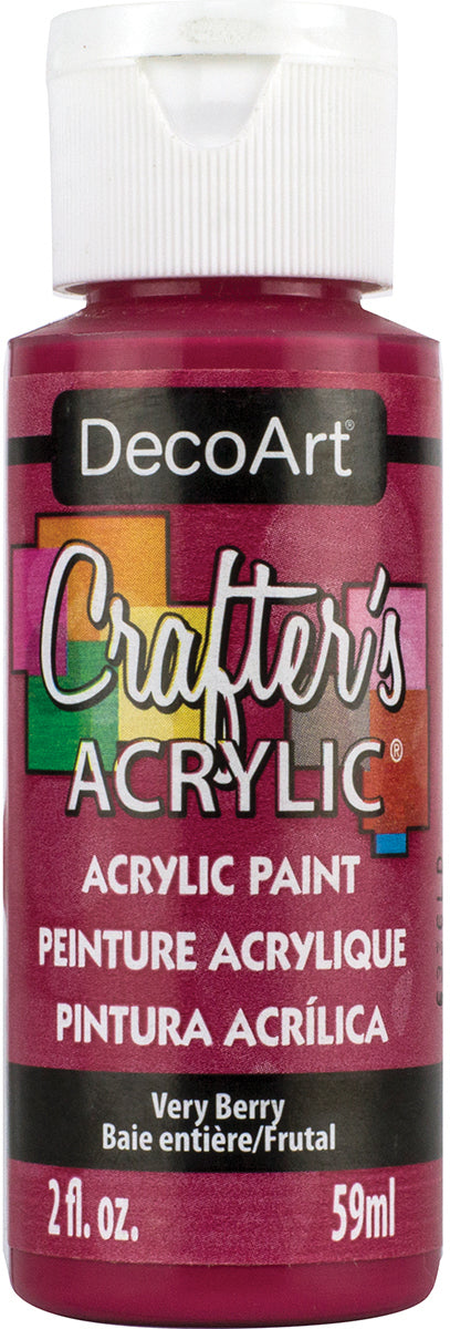 DecoArt Crafter's Acrylic All-Purpose Paint 2oz-White