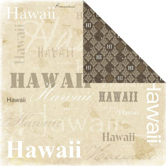 Hawaii Lovely DS Paper