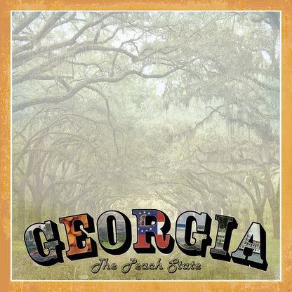 Georgia Vintage Paper 12 x 12