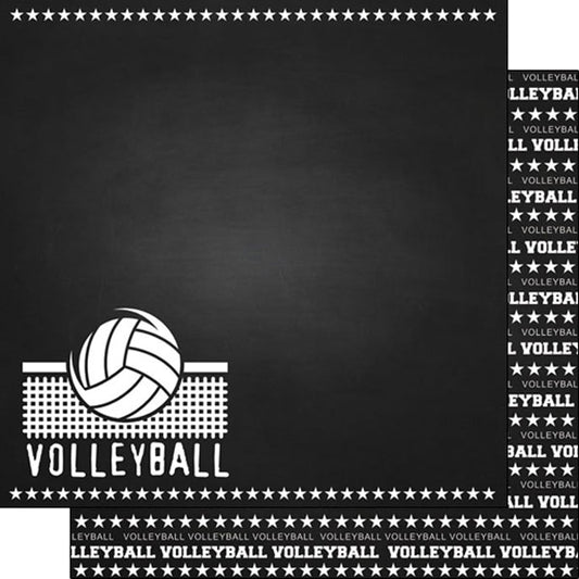 Volleyball - DS Chalkboard Sports Paper