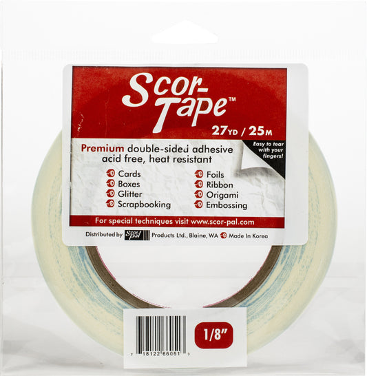 Scor-Tape-.125"X27yd