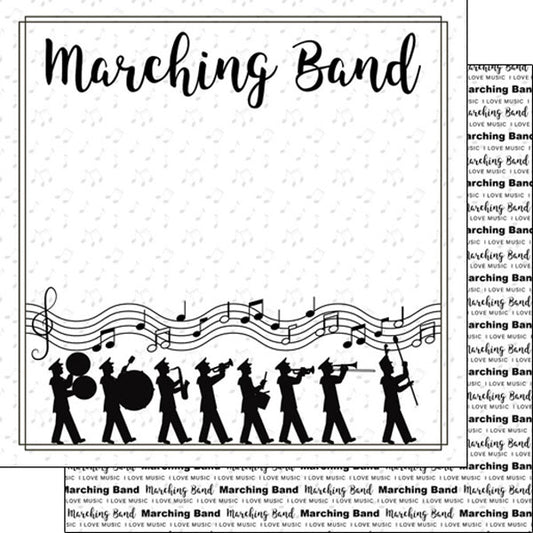 Marching Band Notes Paper