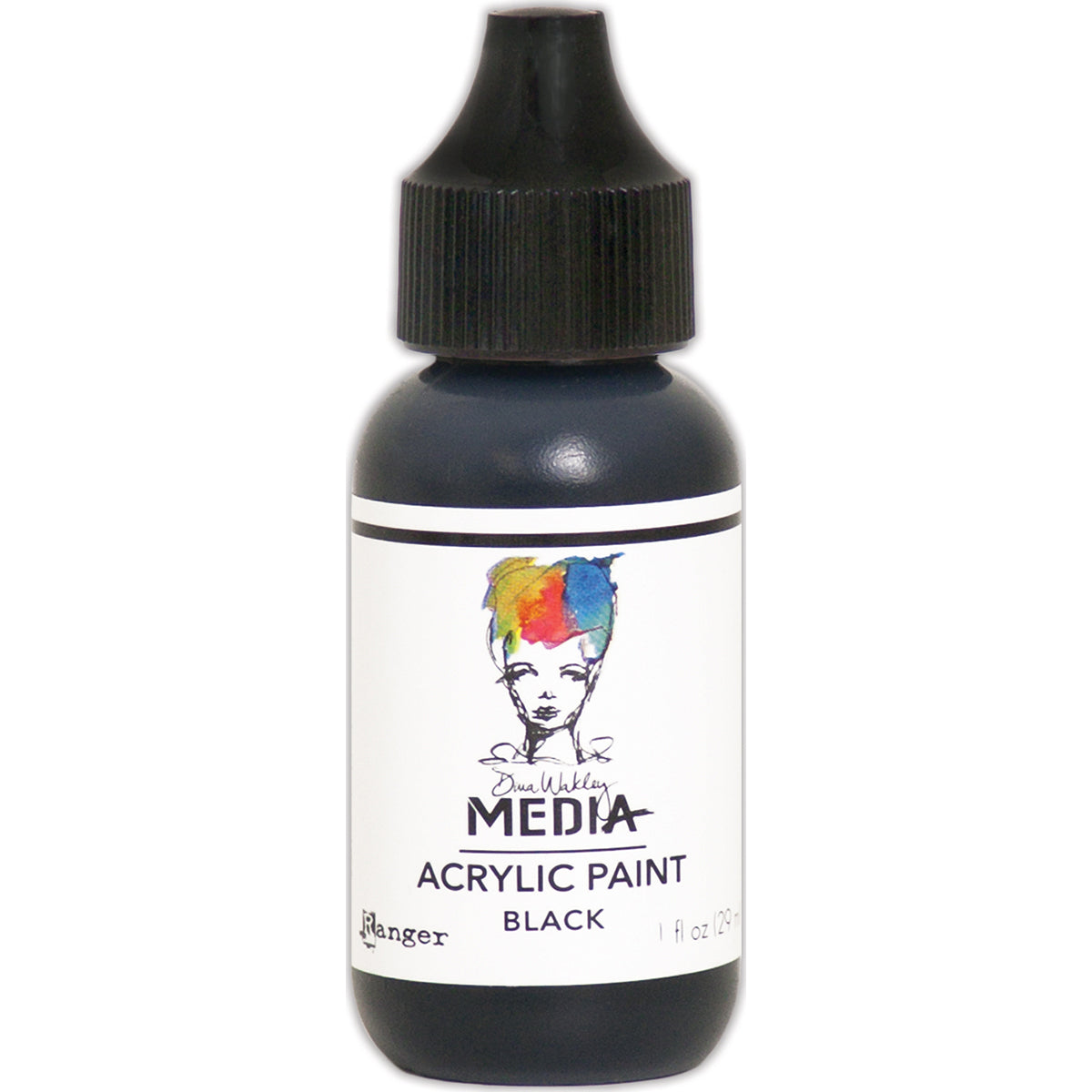 Dina Wakley Media Acrylic Paint 1oz-White