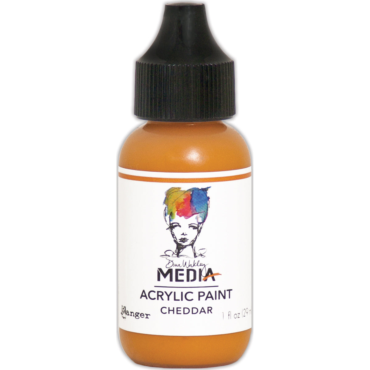 Dina Wakley Media Acrylic Paint 1oz-White