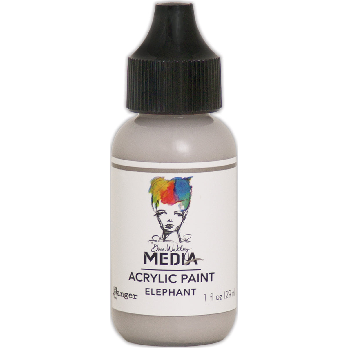 Dina Wakley Media Acrylic Paint 1oz-White