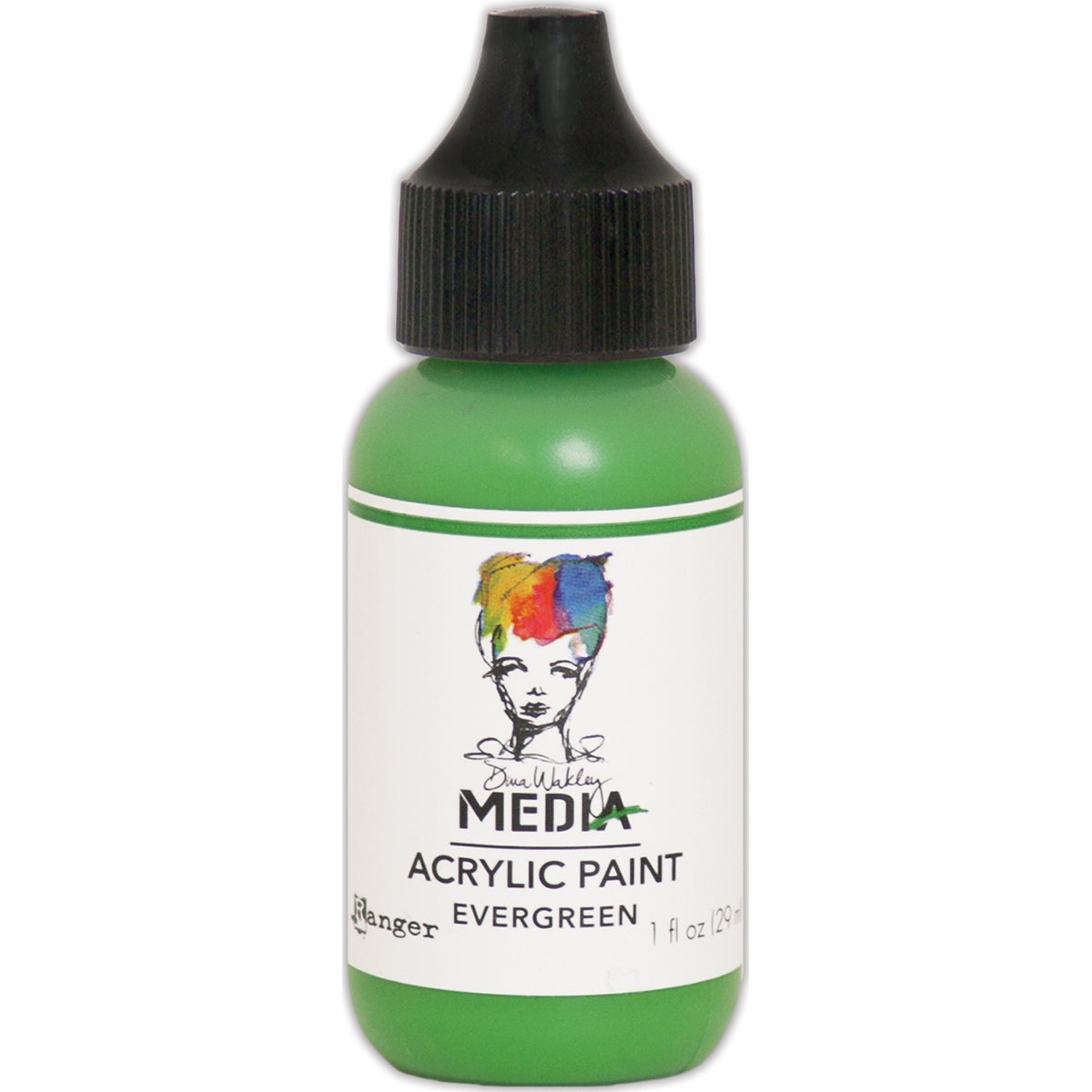 Dina Wakley Media Acrylic Paint 1oz-White