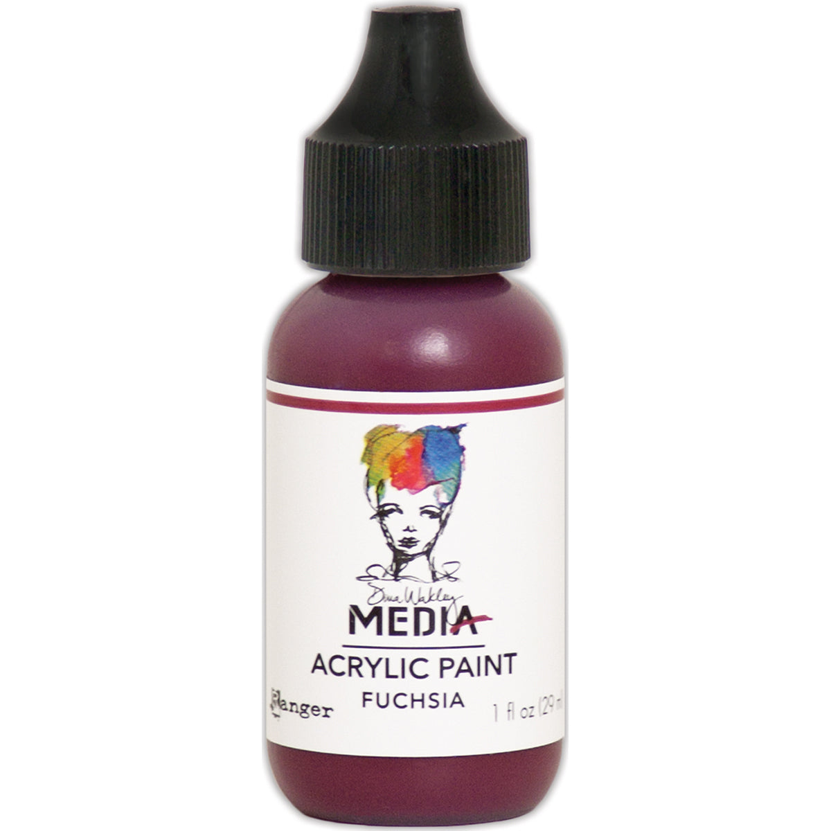 Dina Wakley Media Acrylic Paint 1oz-White