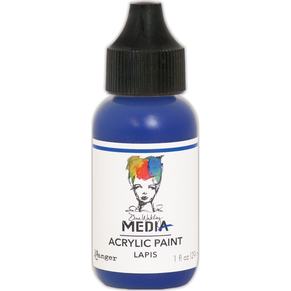 Dina Wakley Media Acrylic Paint 1oz-White