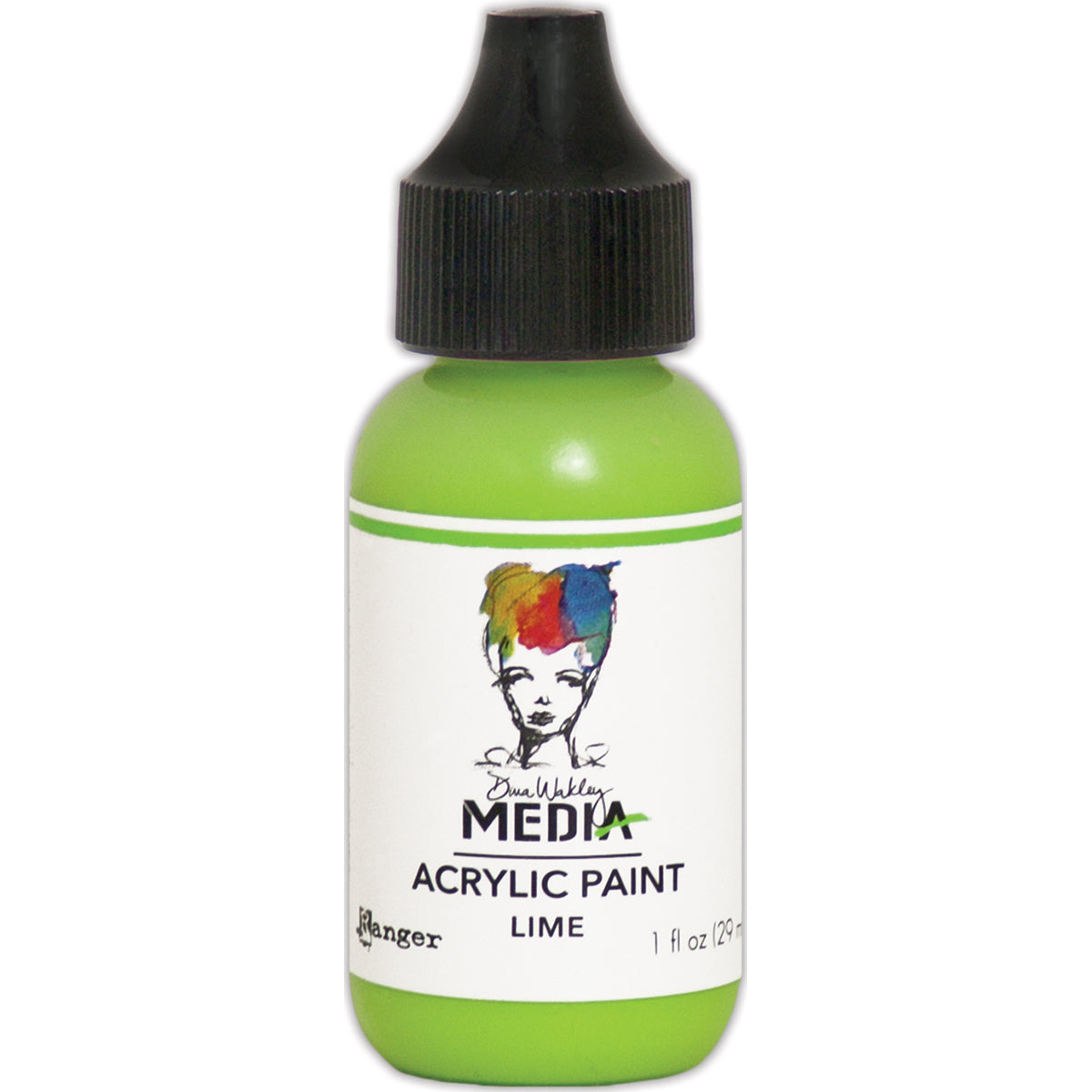 Dina Wakley Media Acrylic Paint 1oz-White