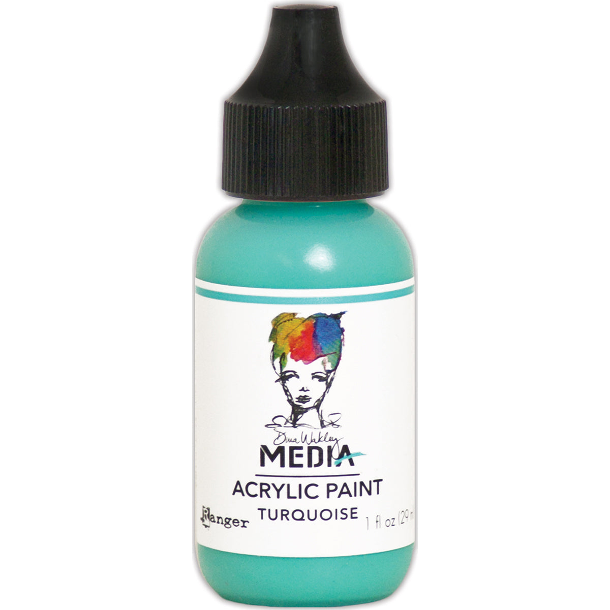 Dina Wakley Media Acrylic Paint 1oz-White