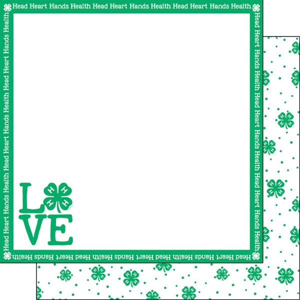 4-H Love Paper