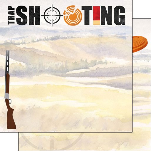 Trap Shooting Watercolor DS Paper