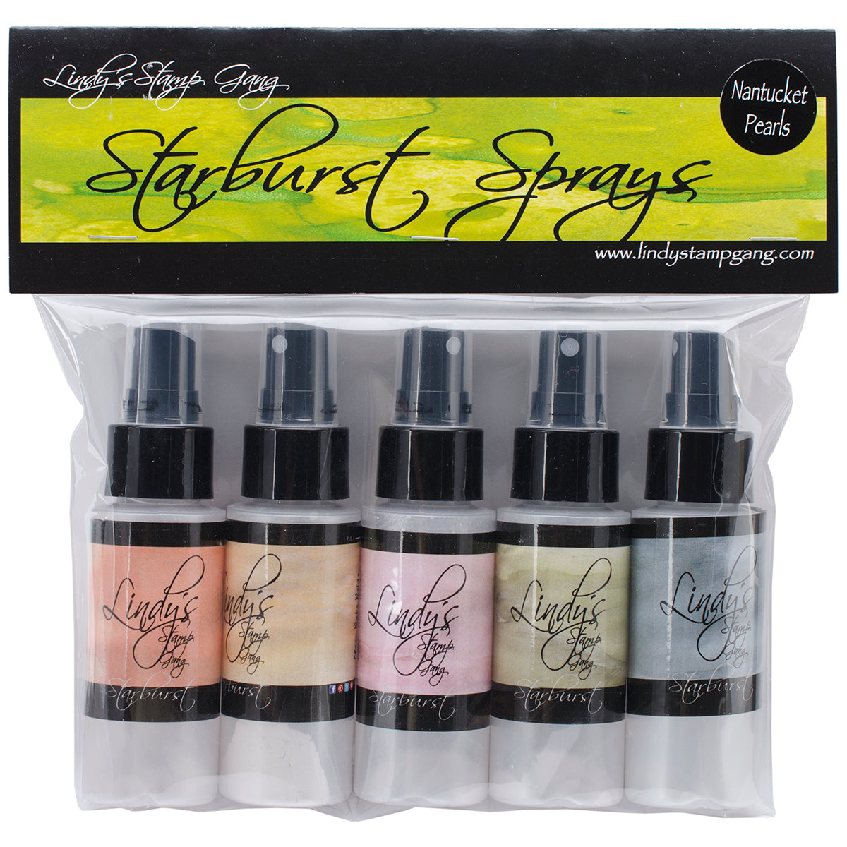 Lindy's Stamp Gang Starburst Sprays 2oz 5/Pkg-Select Style