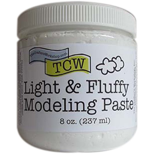 Crafter's Workshop Light And Fluffy Modeling Paste 8oz-