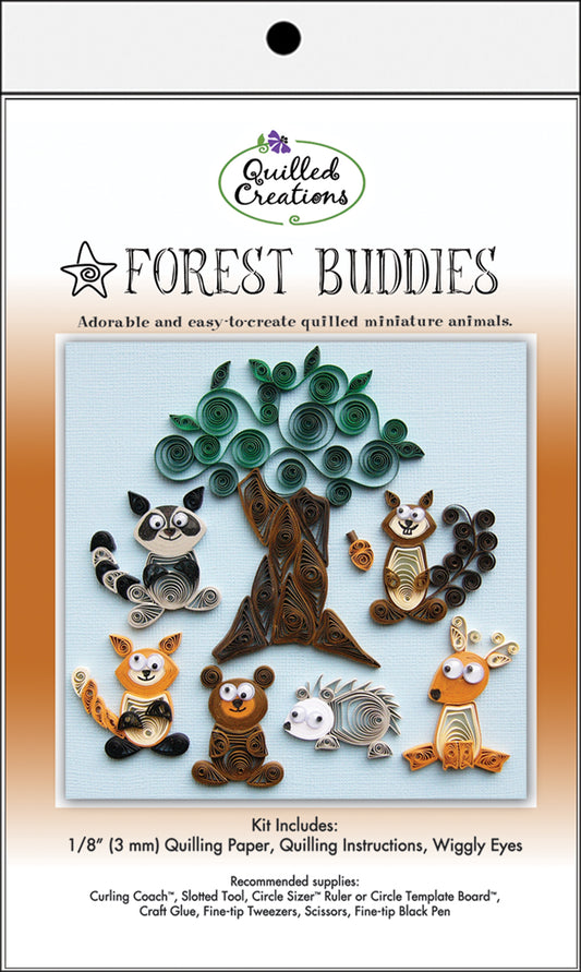 Quilled Creations Quilling Kit-Forest Buddies