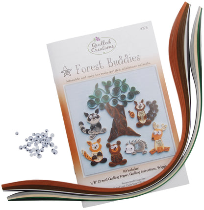 Quilled Creations Quilling Kit-Forest Buddies