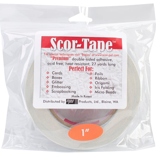 Scor-Tape-1"X27yd