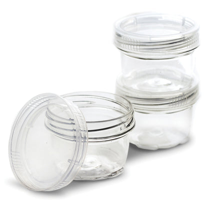 Craft Medley Bead Storage Screw-Top Cups 3/Pkg-1.5oz