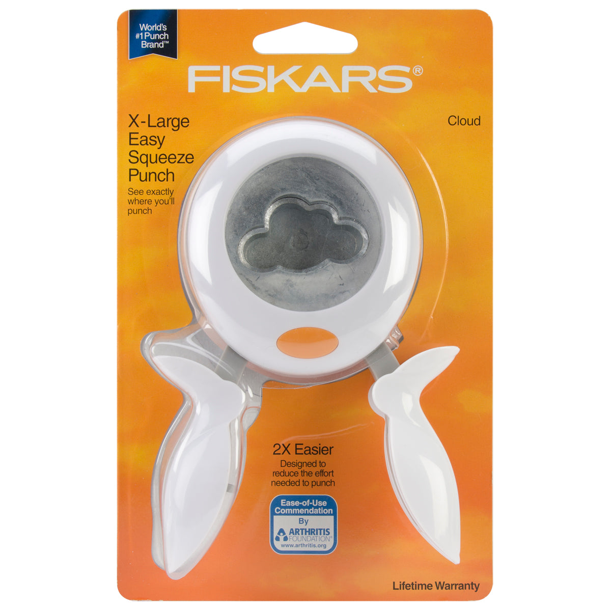 Fiskars Squeeze Punch X-Large-Round 'n Round, 2"