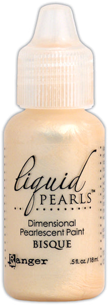 Liquid Pearls Dimensional Pearlescent Paint .5oz-White Opal