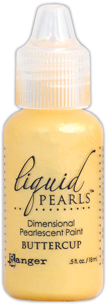 Liquid Pearls Dimensional Pearlescent Paint .5oz-White Opal