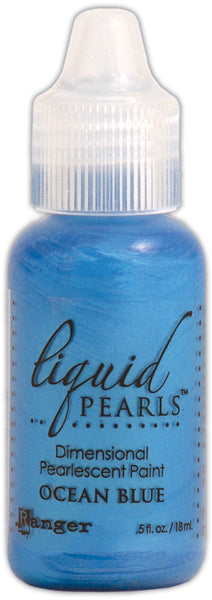 Liquid Pearls Dimensional Pearlescent Paint .5oz-White Opal