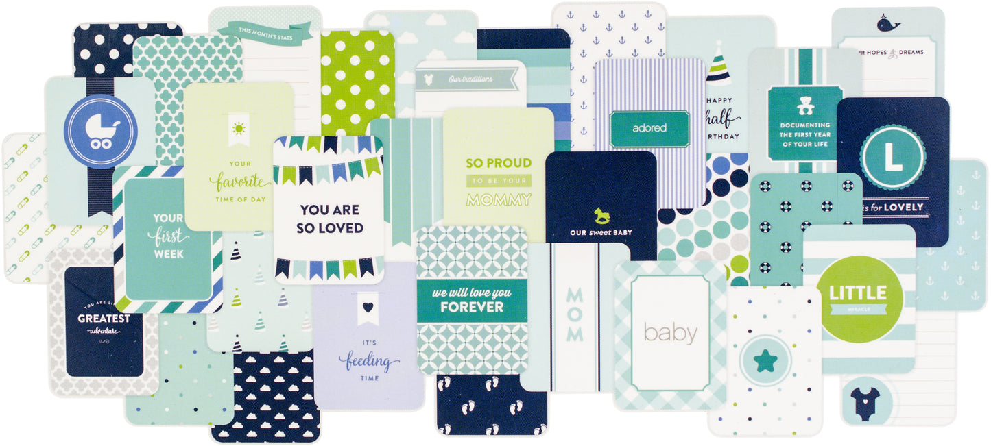 Project Life Core Kit-Baby Boy, 616/Pkg
