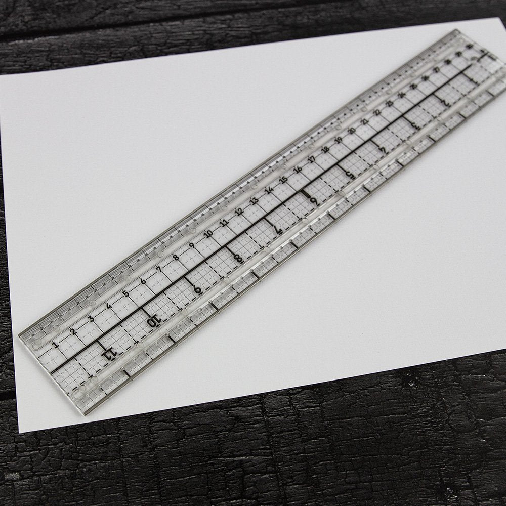 Tim Holtz Media Ruler-12"X2"