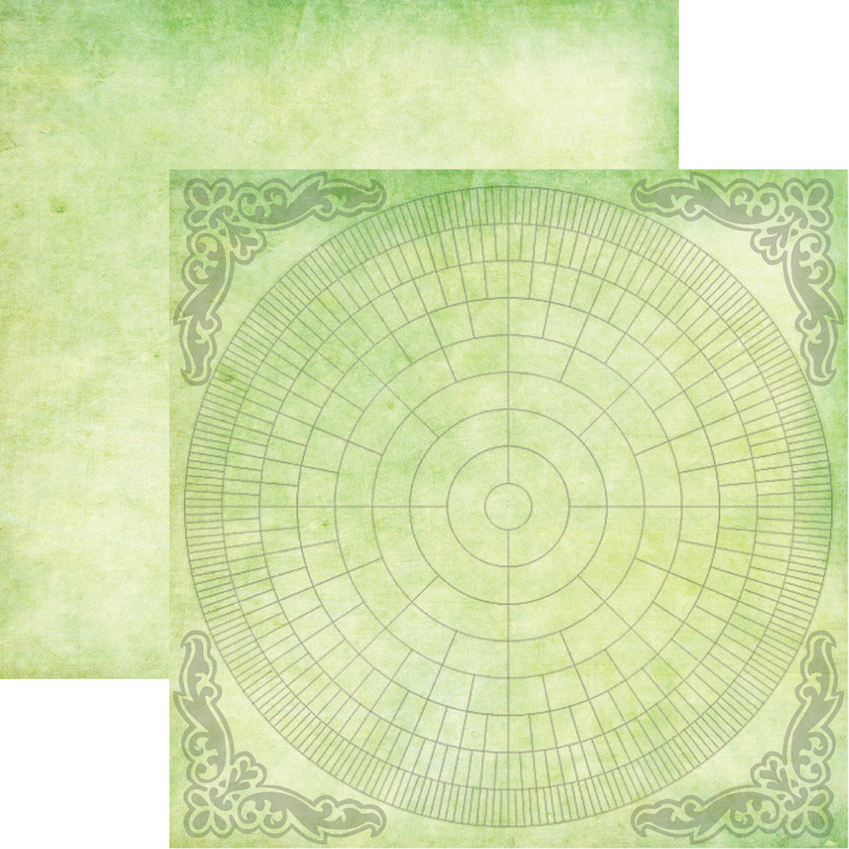 Family Tree Double-Sided Cardstock 12"X12"-Geneology