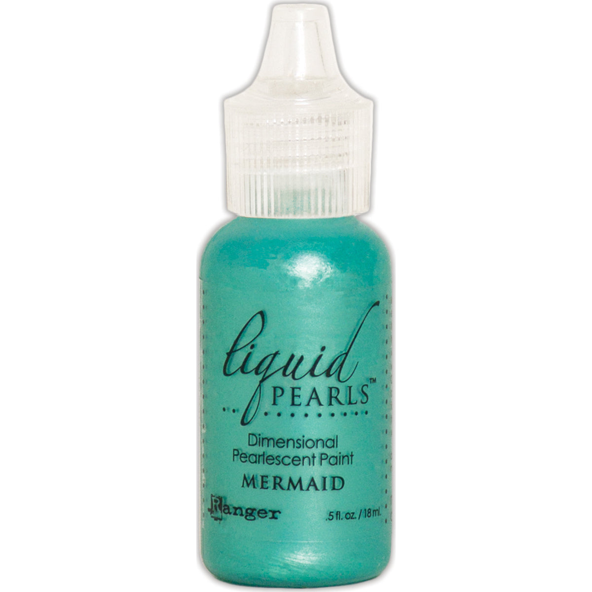 Liquid Pearls Dimensional Pearlescent Paint .5oz-White Opal