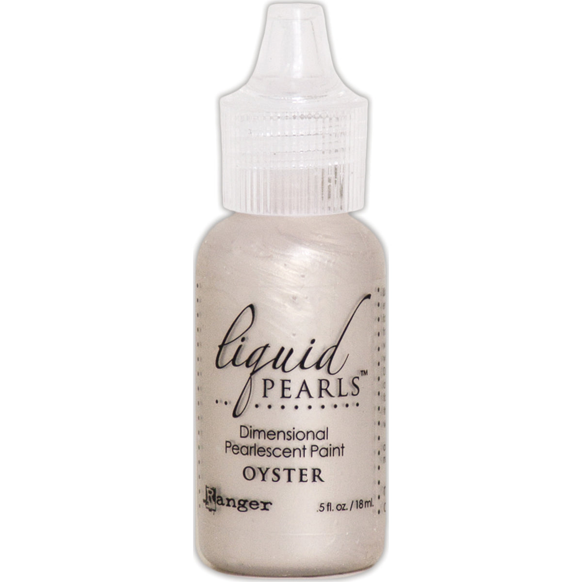 Liquid Pearls Dimensional Pearlescent Paint .5oz-White Opal